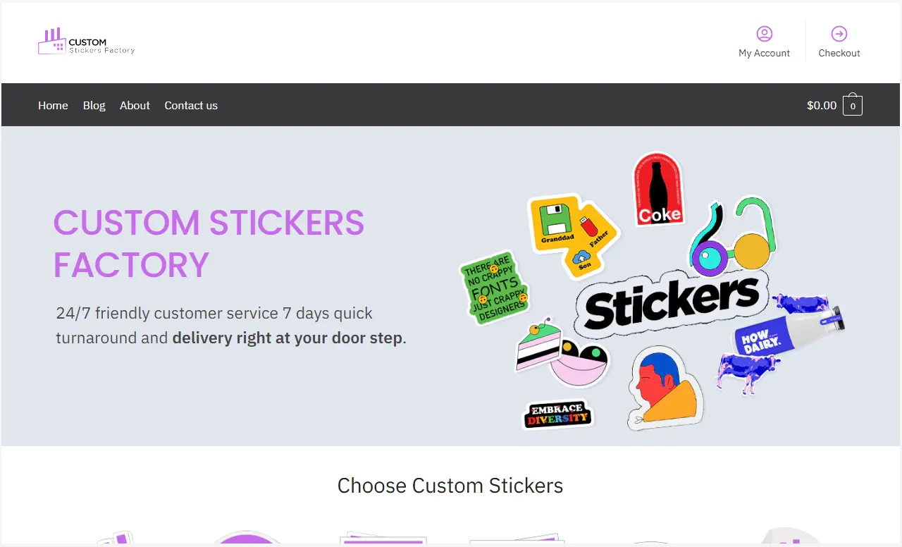 Custom Stickers Factory
